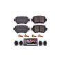 PowerStop Z23-1779 PowerStop - Z23 Daily Driver Carbon-Fiber Ceramic Brake Pads with Hardware Kit
