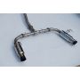 Invidia HS22HS4GD1STL 2022+ Honda Civic Si (1.5T) 70mm N1 Cat Back Exhaust - Burnt TI Tips