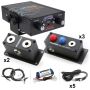 Rugged Radios 800-6P-PP Fire and Safety 6-Person Dual Radio and Pump Panel Intercom Kit