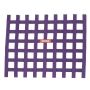 RACEQUIP RQP721055 Ribbon Window Net Purple Non-SFI 18in x 24in