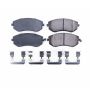 PowerStop 17-929 PowerStop - Z17 Low-Dust Ceramic Brake Pads with Hardware