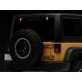 Raxiom J153594 07-18 Jeep Wrangler JK w/ Hard Top Axial Series Rear Window Glass Hinge LED Lights