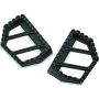 Kuryakyn 3597 Riot Mini Boards Without Adaptor Satin Black