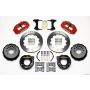Wilwood 140-10093-R Narrow Superlite 4R Rear P-Brk Kit 12.88in Red Chevy C-10 2.42 Offset 5-lug