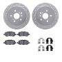 Dynamic Friction 7512-76169 Rotor Kit