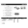 Stoptech 309.10600 Performance 02-06 Mini Rear Brake Pads
