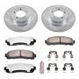 PowerStop K1931-36 Z36 Truck and SUV Carbon-Fiber Ceramic Brake Pad and Drilled & Slotted Rotor Kit