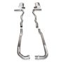 Stainless Works V6313100S 1963 Corvette Exhaust 2-1/2in Factory Connect