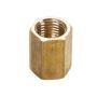 S.U.R. & R. BR405 - Brake Line Union, 3/16 in OD, Brass, PK 4