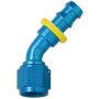 FRAGOLA FRG204508 Hose Fitting #8 45 Deg Push Lock