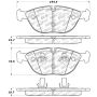 Stoptech 309.06820 Performance Brake Pads