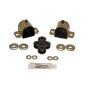 Energy Suspension 92-01 Honda Prelude Black 25mm Front Sway Bar Bushings (Sway Bar end link bushings