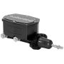 Wilwood 260-16521-BK Corvette C2 Compact Tandem Master Cylinder - 15/16in Bore Ball Black