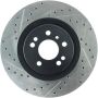 Stoptech 127.35091R Slotted & Drilled Sport Brake Rotor
