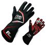 K1 RACEGEAR K1R23-FLT-NR-2XL Gloves Flight XX-Large Black-Red