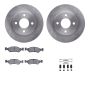 Dynamic Friction 6512-39055 Rotor Kit