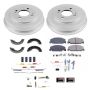 PowerStop KOE15508DK Power Stop 2000 Honda Civic Front & Rear Autospecialty Brake Kit