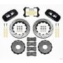 Wilwood 140-11974-D AERO6 Front Hat Kit 14.00 Drilled 99-06 BMW E46
