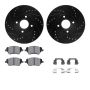 Dynamic Friction 8612-54020 Rotor Kit