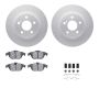 Dynamic Friction 4512-63186 Rotor Kit