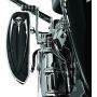 Kuryakyn 4588 Floorboard Relocator Brackets 17-23 Touring Chrome