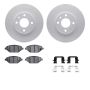 Dynamic Friction 4512-47123 Rotor Kit