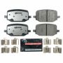 PowerStop Z36-2232 PowerStop - Z36 Truck and SUV Carbon-Fiber Ceramic Brake Pads with Hardware Kit