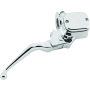 Bikers Choice 499762 96-Up Single Disc Chrome Handlebar Master Cylinder 9/16 Bore Replaces 45019-96