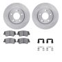 Dynamic Friction 6512-03339 Rotor Kit