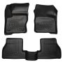 HUSKY LINERS HSK98771 12-  Ford Focus Front/ 2nd Floor Liners Black