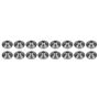 PAC RACING SPRINGS PACPAC-R522-16 1.480 Ti Valve Spring Retainer Set 10-Degree