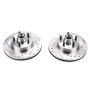 PowerStop AR85172XPR PowerStop Evolution Performance Drilled and Slotted Rotor Pair