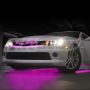 XKGLOW XK041005-P XK Glow Strip Single Color Underglow LED Accent Light Car/Truck Kit Pink - 8x24In Tube Car + 4x8In