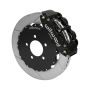 Wilwood 140-14680 Narrow Superlite 6R Front Big Brake Kit 12.88in Slotted Black 05-11 Ford Crown Victoria