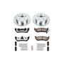 PowerStop K2197-36 Z36 Truck and SUV Carbon-Fiber Ceramic Brake Pad and Drilled & Slotted Rotor Kit