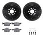 Dynamic Friction 8512-59110 Rotor Kit