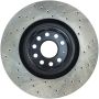 Stoptech 128.33112R Drilled Sport Brake Rotor