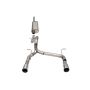 CORSA Performance 21124 Corsa 2018-2024 Jeep Wrangler JLU 3.6L 2.75in Sport Cat-Back Exhaust w/ 4in Tips