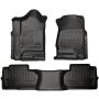 HUSKY LINERS HSK98241 15-   GM 2500HD Dbl Cab Floor Liners Black