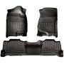 HUSKY LINERS HSK98261 07-14 Suburban Floor Liners Black