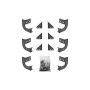 Dee Zee DZ66336 Deezee 13-23 Dodge/Ram Ram Running Board Hex Bracket Kit