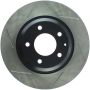 Stoptech 126.45072SR Power Slot 2003+ Mazda RX8 Slotted Right Rear Rotor - SPORT SUSPENSION ONLY