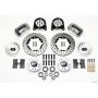 Wilwood 140-11013-DP Forged Dynalite Front Kit 11.00in Drill-Polished 37-48 Ford Psgr. Car Spindle