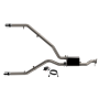 QTP 420019 2019-2024 Ram 1500  Screamer Split Rear Exit Cat Back