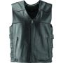Kuryakyn 094407 Leather By River Road Plains Leather Vest Black - Large