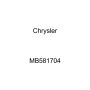 Genuine Chrysler MB581704 Engine Roll Stopper Bracket