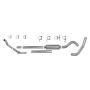 Diamond Eye Performance K4306S Diamond Eye KIT 4in TB SGL SS: 94-97 FORD 7.3L F250/F350 PWRSTROKE NFS W/ CARB EQUIV STDS