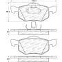 Stoptech 308.08430 Street Brake Pads