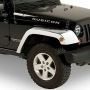 Putco 403505 07-18 Jeep Wrangler Chrome ABS Fender Flares