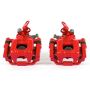 PowerStop S6384 Red Powder Coated Calipers
